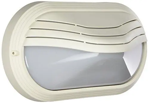 Produktbild: CRISTHER LIGHTING - PLAFF kellerlampe e27 - ovalleuchte IP65 für den Außen- und Innenbereich - kellerleuchte - feuchtraumlampe - wandleuchte keller - lampe keller robust und langlebig