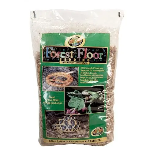 Produktbild: Croci Zoo Med CM-8E Forest Floor, 8.8 L, Zypressen Mulch Bodengrund für Terrarien