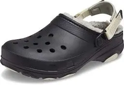 Produktbild: Crocs All Terrain Lined Clog Sandalen, Unisex Erwachsene, Schwarz und silberfarben, 41/42 EU