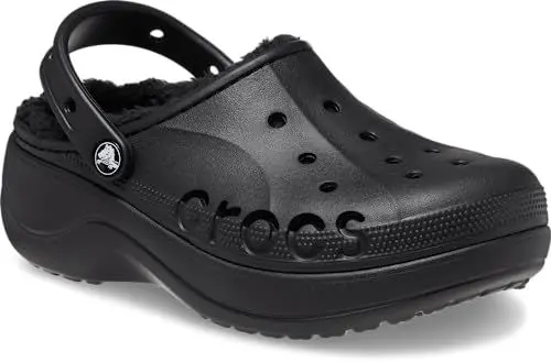 Produktbild: Crocs Baya Platform Lined Clog 38-39 EU Black