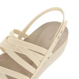 Produktbild: Crocs Herren Brooklyn Strappy Low Wedge Sandalen, Bone, 38/39 EU