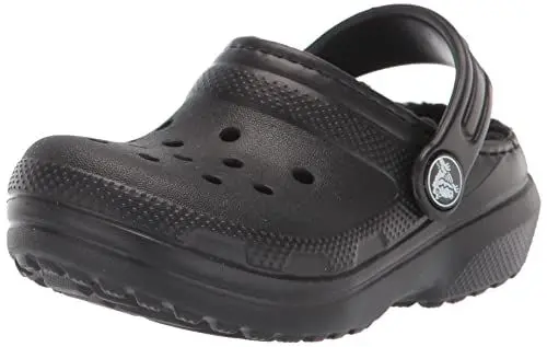 Produktbild: Crocs Classic Lined Clog K Black/Black 33/34 EU