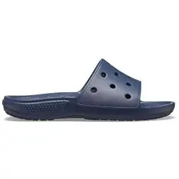 Produktbild: Crocs Classic Slide – Unisex Sandalen für Erwachsene – Bequeme Schuhe für den Strand – Navy – Größe 41-42