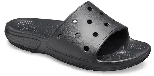 Produktbild: Crocs Classic Slide – Unisex Sandalen für Erwachsene – Bequeme Schuhe für den Strand – Schwarz – Größe 39-40