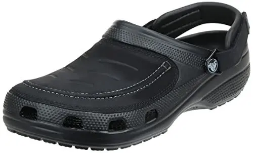 Produktbild: Crocs Classic Yukon Vista II Clogs – Clogs für Herren – Obermaterial aus Kunstleder und verstellbare Fersenriemen – Schwarz – Größe 49-50