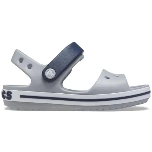Produktbild: Crocs Unisex Kinder Crocband Sandal Kids Sandalen, Light Grey/Navy, 22/23 EU