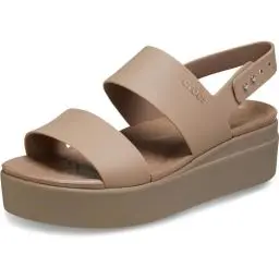 Produktbild: Crocs Herren Brooklyn Low Wedge Sandalen, Latte/Mushroom, 38/39 EU