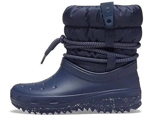 Produktbild: Crocs Damen Classic Neo Puff Luxe Boot W Schneestiefel, Blau (Navy), 41-42 EU