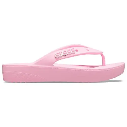 Produktbild: Crocs Damen Klassische Plateau-Flip-Flop Flipflop, Flamingo, 38-39 EU
