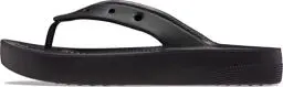 Produktbild: Crocs Damen Classic Platform Flip W Holzschuh, Schwarz, 38/39 EU