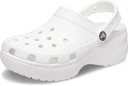 Produktbild: Crocs Damen Classic Platform W Clogs, Weiß, 37/38 EU