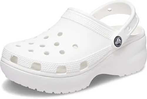 Produktbild: Crocs Damen Classic Platform W Clogs, Weiß, 37/38 EU