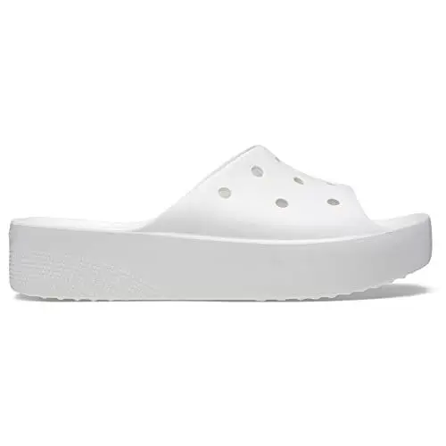 Produktbild: Crocs Classic Platform Slide 38-39 EU White