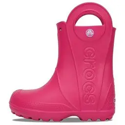 Produktbild: Crocs Unisex Kinder Handle It Rain Boot Kids Stiefel, Candy Pink, 22/23 EU