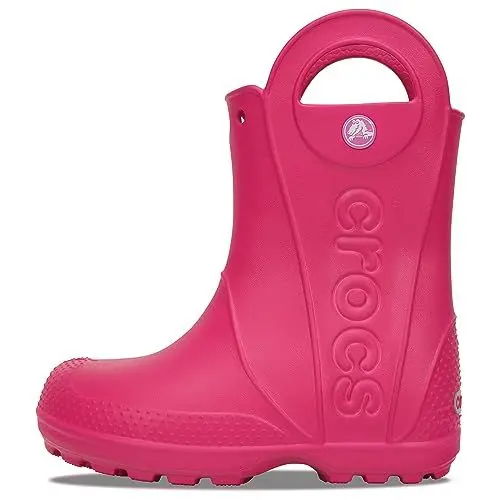 Produktbild: Crocs Unisex Kinder Handle It Rain Boot Kids Stiefel, Candy Pink, 22/23 EU