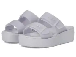 Produktbild: Crocs Herren Brooklyn BuckleFrostedLowWedge Sandalen, Purple Moon, 39/40 EU