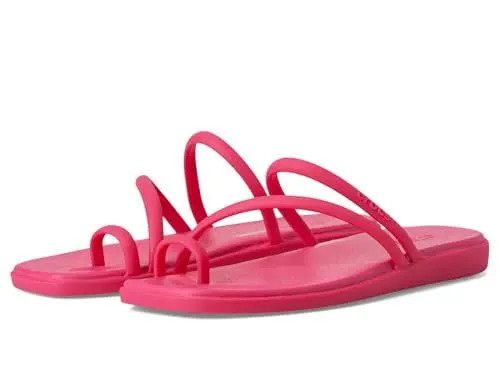 Produktbild: Crocs Herren Miami Toe Loop Sandal Sandalen, Dragon Fruit, 34/35 EU