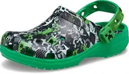 Produktbild: Crocs Minecraft Classic Clog K, Holzschuh, Multi,