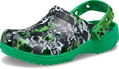 Produktbild: Crocs Minecraft Classic Clog K, Holzschuh, Multi,