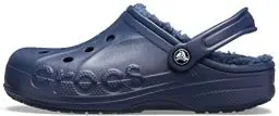 Produktbild: Crocs Unisex-Erwachsene Baya gefütterter Clog | Flauschige Hausschuhe, Navy/Navy, 45/46 EU