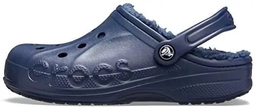 Produktbild: Crocs Unisex-Erwachsene Baya gefütterter Clog | Flauschige Hausschuhe, Navy/Navy, 45/46 EU