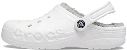 Produktbild: Crocs Unisex Baya Lined Clog, White Light Grey, 36/37 EU