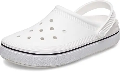 Produktbild: Crocs Unisex Court Clogs, weiß, 37/38 EU