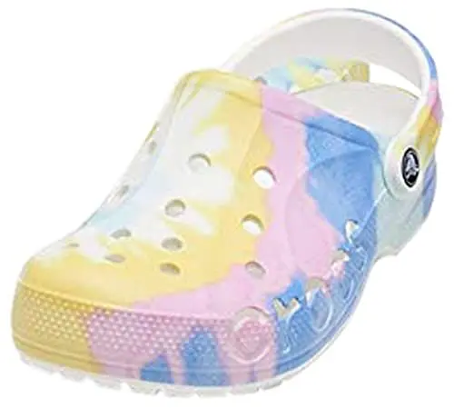 Produktbild: Crocs Unisex Erwachsene Baya Tie Dye Clog Clog, White/Multi, 48/49 EU