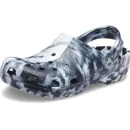 Produktbild: Crocs Classic Marbled Clog, Holzschuh, White/Black,