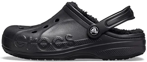 Produktbild: Crocs Unisex-Erwachsene Baya Lined Clog, Schwarz/Schwarz, 39/40 EU