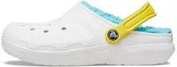 Produktbild: Crocs Unisex-Erwachsene Classic Lined Clog, Weiß/Mehrfarbig, 41/42 EU