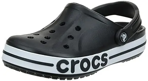 Produktbild: Crocs Unisex Adult Bayaband Clog, Black/White, 46/47 EU