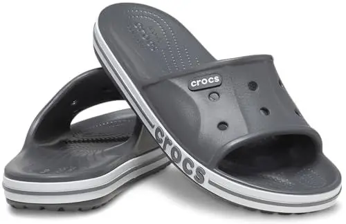 Produktbild: Crocs Unisex Erwachsene Bayaband Slide Badeschlappen, Slate Grey, 36/37 EU