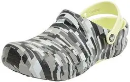 Produktbild: Crocs Unisex Bistro Graphic Clog Holzschuh, Black Lime, 39/40 EU