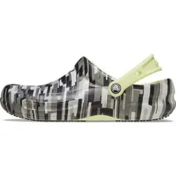 Produktbild: Crocs Unisex Erwachsene Bistro Work Graphic Clog Clog, Black/Lime, 42/43 EU