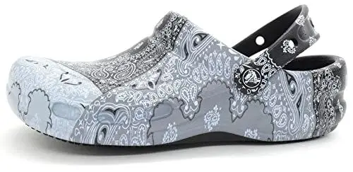 Produktbild: Crocs Unisex Bistro Graphic Clogs, Bandana-Print, 46/47 EU