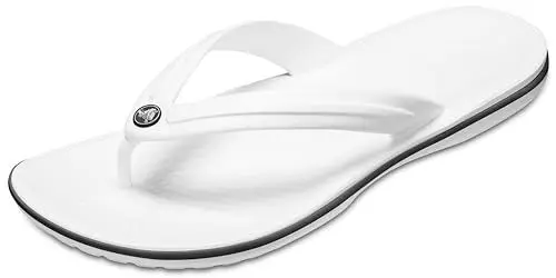 Produktbild: Crocs Unisex Erwachsene Crocband Flip Flip, White, 37/38 EU