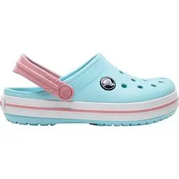 Produktbild: Crocs Unisex Kids Crocband Clog K, Ice Blue/White, 32/33 EU