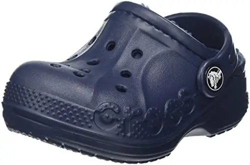 Produktbild: Crocs Unisex Kinder Baya Lined Clog T, Navy, 9 UK Child