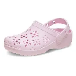 Produktbild: Crocs Unisex Kinder Classic Floral Cut Out Clog T Clog, Pink Milk, 23/24 EU