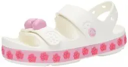 Produktbild: Crocs Unisex Kinder Crocband Cruiser Sandal K Sandalen, Pet White/Pink Tweed, 38/39 EU