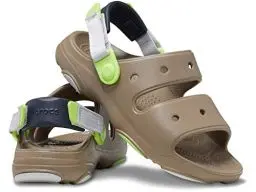 Produktbild: Crocs Unisex Kinder Klassische All-Terrain Sandale K, Khaki Multi, 29/30 EU