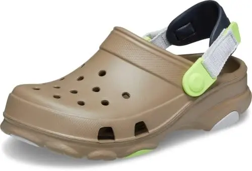 Produktbild: Crocs Unisex Kinder Klassische Clogs für Jedes Gelände Holzschuh, Khaki Multi, 21 EU