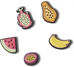 Produktbild: Crocs Unisex Tropical Scented Fruit 5 Pack Schuhanhänger, Tropisch duftende Früchte