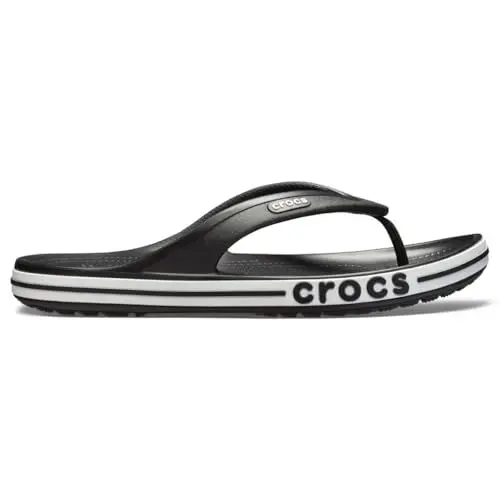 Produktbild: Crocs Unisex Erwachsene Bayaband Flip Flip, Black/White, 43/44 EU