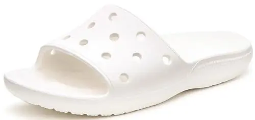 Produktbild: Crocs unisex-adult Classic Slide Sandal Slide Sandal, White, 43/44 EU
