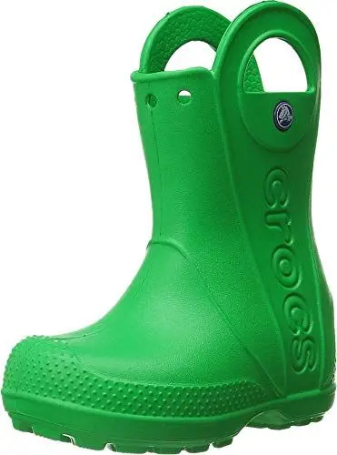 Produktbild: Crocs Unisex Kinder Handle It Rain Boot Kids Stiefel, Grass Green, 30/31 EU