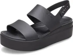 Produktbild: Crocs Herren Brooklyn Low Wedge Sandalen, Black/Black, 36/37 EU