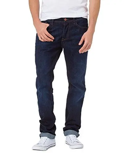 Produktbild: Cross Herren Dylan Regular Fit Jeans, Blau (Deep Blue 038), W38/L32