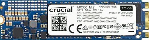 Produktbild: Crucial MX300 CT275MX300SSD4 275 GB Internes SSD (3D NAND, SATA, M.2 (2280))